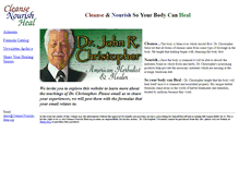 Tablet Screenshot of cleanse-nourish-heal.org